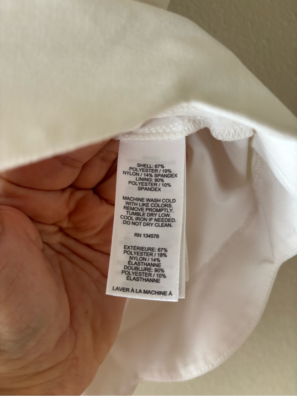 Vineyard Vines White Scallop Hem Women's Skort - Picture 8 of 8